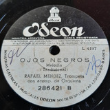 Pasta Rafael Mendez Trompeta Acomp Orq Odeon C385