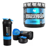 Micronized Creatine 600 Grs Bpi Sports + Shaker 500 Ml 