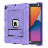 Funda Para iPad Generacion 7 8 Y 9 Resistente Morado Claro