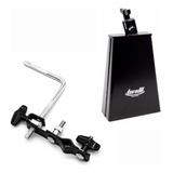 Cowbell 8'' Rock  Pop Com Suporte L'' Para Pedestal Torelli