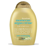 Ogx Champú Crema De Argan De Marruecos 13 Onzas.