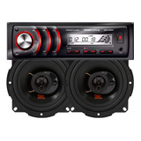 Estereo Crown Mustang + Parlantes Jbl Flex 5 PuLG 50rms