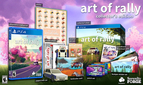 Art Of Rally  Collector's Edition Funselektor Ps4 Físico