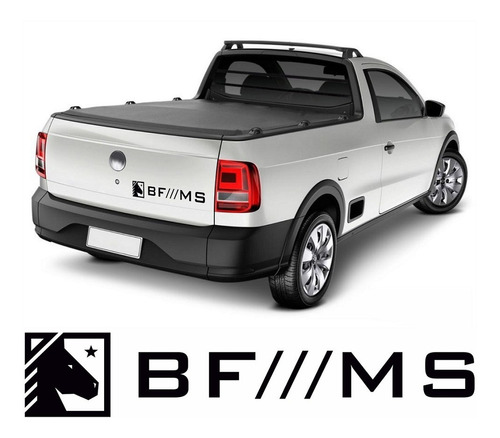 Adesivo Emblema Novo Bf///ms 40x7,5cm Marca Nova Bf///ms