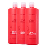 Invigo Color Brilliance Shampoo 1l (3 Uni) - Wella