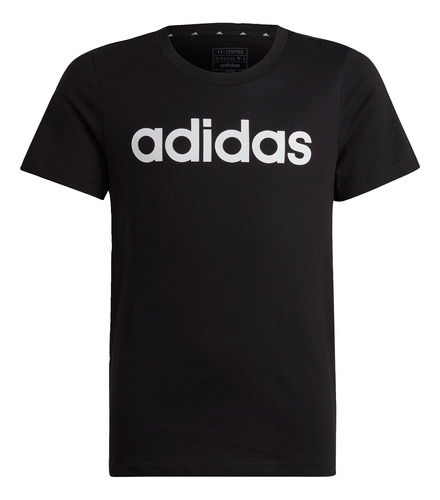 Polera Essentials Logo Lineal  Ajuste Ceñido Ic3149 adidas