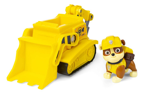 Patrulla Canina Veculo Excavadora De Escombros Con Boneco 3