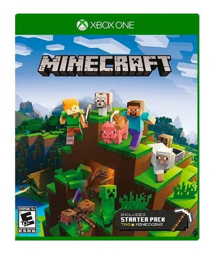 Minecraft Xbox One Fisico + 700 Coin Existencia Blakhelmet E