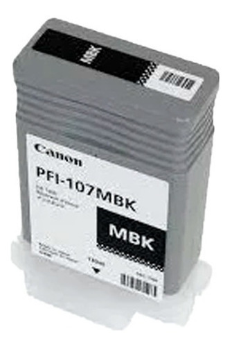 Tanque Tinta Canon Negro Mate Pfi-107mbk 130ml 6704b001a /vc