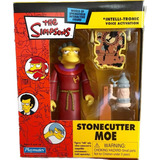 Moe Stonecutter Maggio Playmates Simpsons Cerrado U N I C O