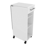 Mueble Centro De Planchado Plegable Tabla Planchar Blanco