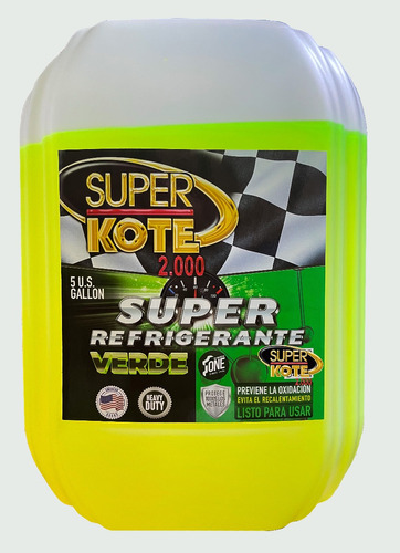 Refrigerante Antioxidante Verde Superkote 2000 5gl