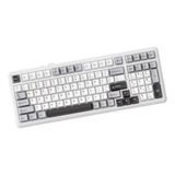 Teclado Mecânico Para Jogos Pbt Keycaps Apoio Para Pés