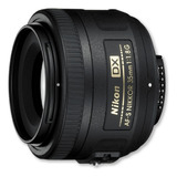 Af-s Dx Nikkor 35mm F/1.8g, Excelente Lente Como Nueva