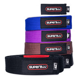 Superbjj Premium Pearl Weave Jiu Jitsu Bjj Cinturn, A1, Negr