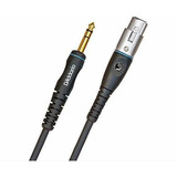 Cable De Micrófono Xlr A 1/4'' - D'addario Custom - 3.05