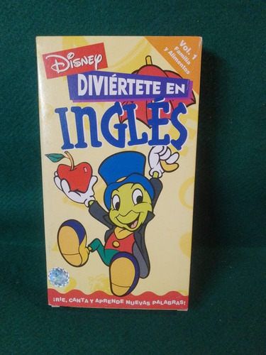 Pelicula Divertite En Ingles 1  Disney Vhs