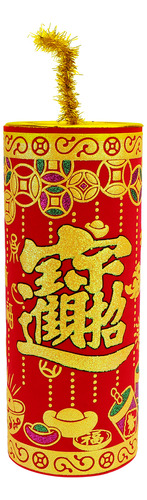 Coche De Decoración De Año Nuevo Chino Con Petardo Rojo Chin