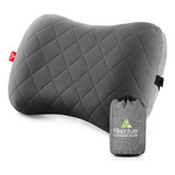 Almohada De Camping Inflable Ultraligera Con Funda Extraíble