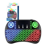 Mini Teclado Iluminado Wireless 2.4g  Exbom - Bk-bti8led