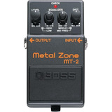 Pedal Boss Mt-2 Metal Zone Distortion P/ Guitarra Distorção