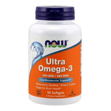 Ultra Omega 3 Now Foods Importado Concentrado Em Epa Dha 90c