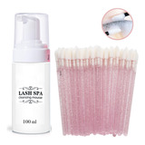 Shampoo Para Extension De Pestañas + 50 Lip Brush