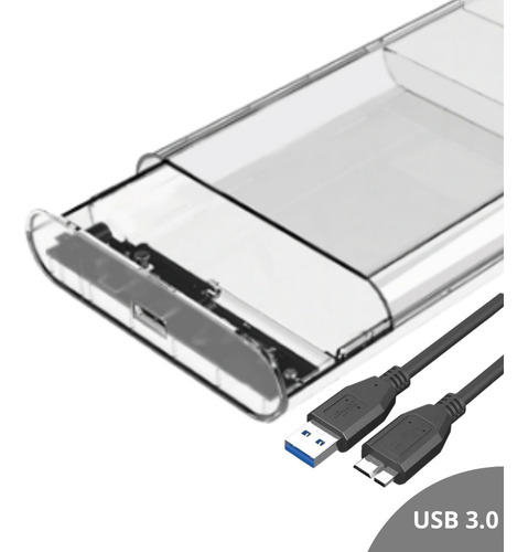 Case Para Hd Externo Gaveta Sata 2.5 Usb 3.0 Para Notebook