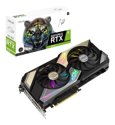 Placa De Video Asus Geforce Rtx 3070 8gb Gddr6 Ko Oc