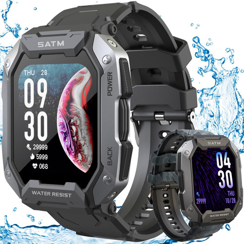 Smartwatch Pulsera Inteligente Resistente Al Agua Ip68 1.72 