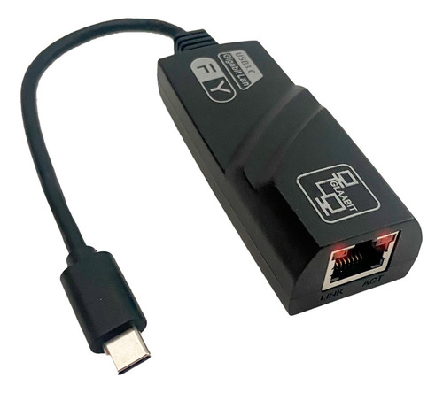 Adaptador Cabo De Rede Usb C Para Rj45 Compatível Mac Book