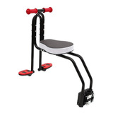 Asiento De Niño Para Bicicleta, Sillon Auxiliar Negro