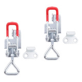 2 X Toggle Clamp Draw Latch Push Pull Bloqueo Ajustable