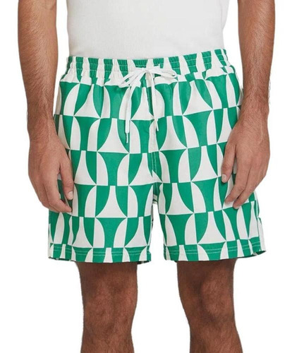 Shorts Praia Masculino Hering Estampado Verão Bermuda Treino