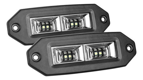 Vainas Led De Montaje Empotrado,  40w 2pcs Off Road Bac...