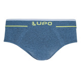 Cueca Slip Adulto Microfibra Sem Costura - Lupo