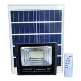 Reflector Solar Led Con Panel 300w Luminaria Exteriores Ip66