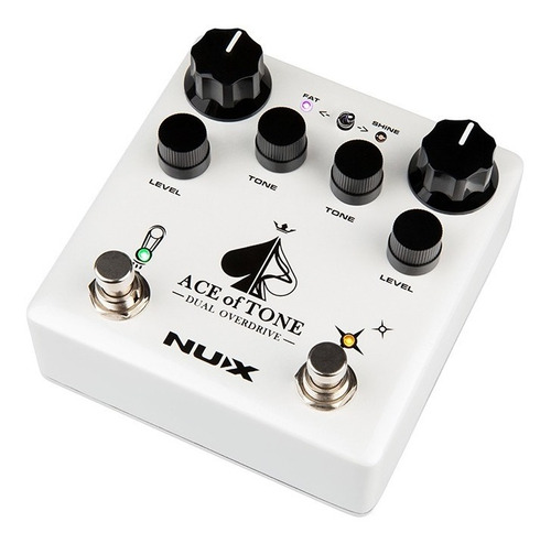 Pedal Nux Overdrive Stompbox Dual Verdugo Ace Of Tone Ndo5