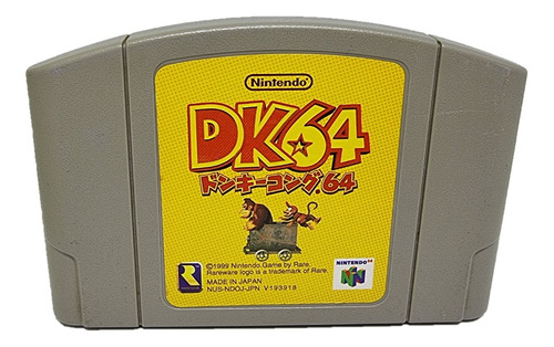 Videojuego Japones Nintendo 64: Donkey Kong 64