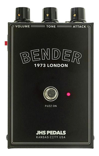 Pedal Jhs Bender Legends Of Fuzz De Guitarra Tipo Tonebender