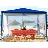 Toldo Con Mosquitero 3x3 Mts Carpa Armable Fiestas Eventos 