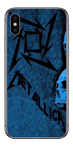 Funda Para iPhone Todos Los Modelos Tpu Metallica