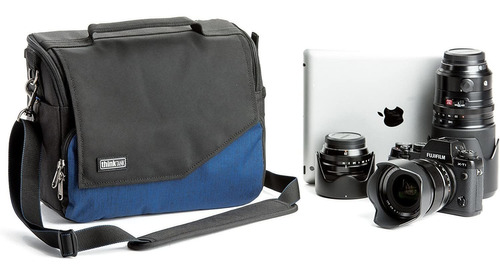 Bolsa Bandolera Negra Azul Para Camara Think Tank Mover 30i