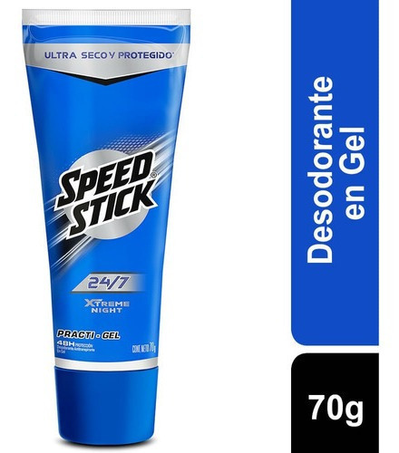 Desodorante Speed Stick Xtreme Night Gel X 70g