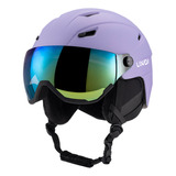 Casco De Seguridad Con Visera Extraíble Para Mujer