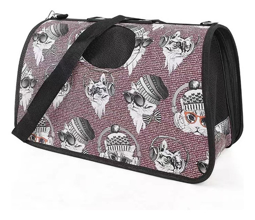 Bolso Cargador Maletin  Mascotas  Gato Plegable Diseños