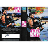 Fifty Fifty Vhs Peter Weller Robert Hays 1992