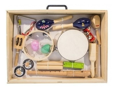 Set De Percusion Infantil Knight Jb550 Niño 10 Instrumentos