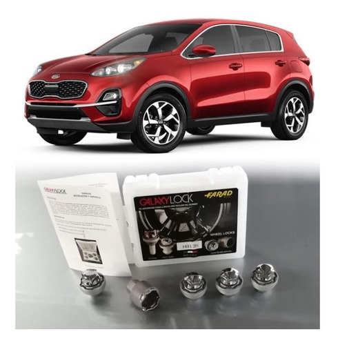 Birlos Tuercas De Seguridad Galaxilock Kia Sportage 2020