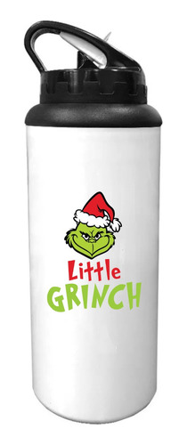 Botella Deportiva Hoppy Personalizado Little Grinch